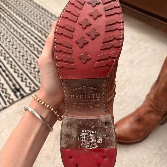 Bed Stu Tan Leather Women's Boots - Picture 8 of 8